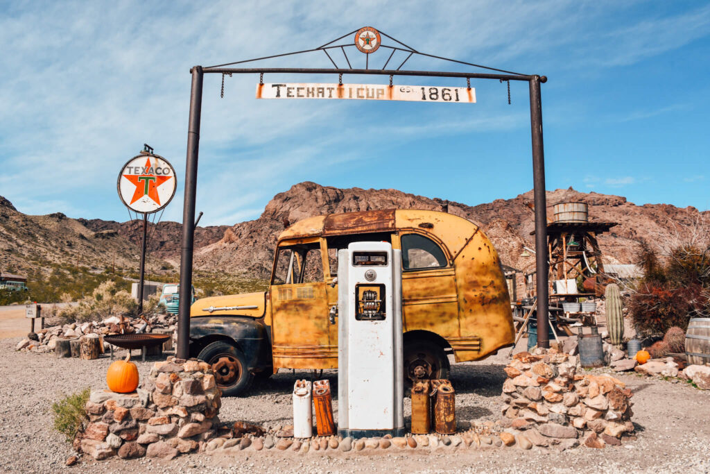 Nelson Ghost Town is one of the most popular places to visit near Las Vegas by car.