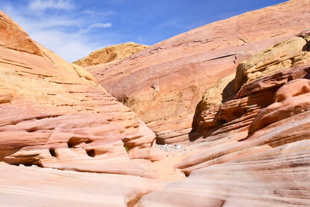 Pink Canyon is one of the best places for taking photos in Valley of Fire.