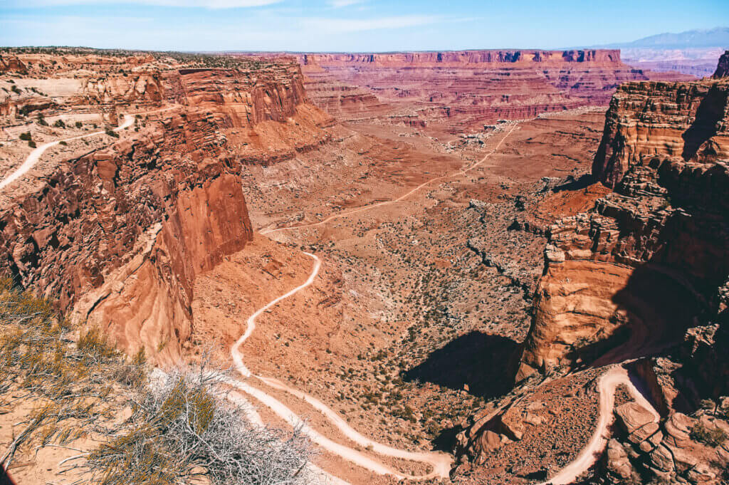 Canyonlands National Park is one of the top West Coast National Parks where you can enjoy camping and hiking. 