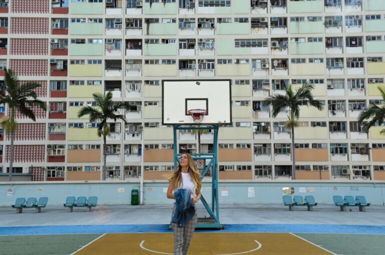 Choi Hung Estate Basketball Court is one of the most popular Instagram spots. 