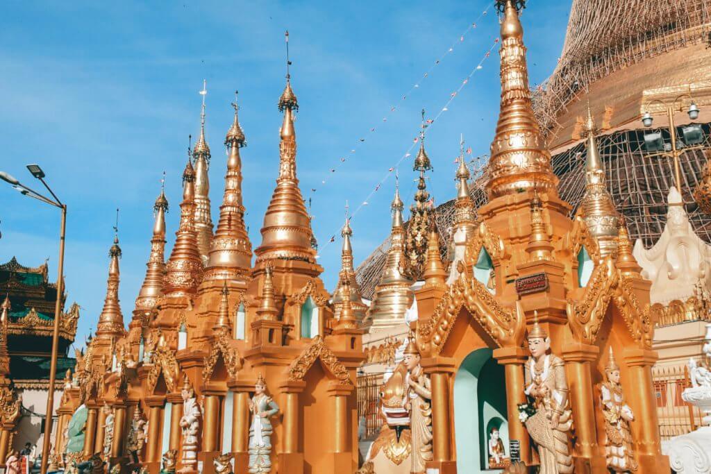 Schwedagon Pagoda, Myanmar, Yangon