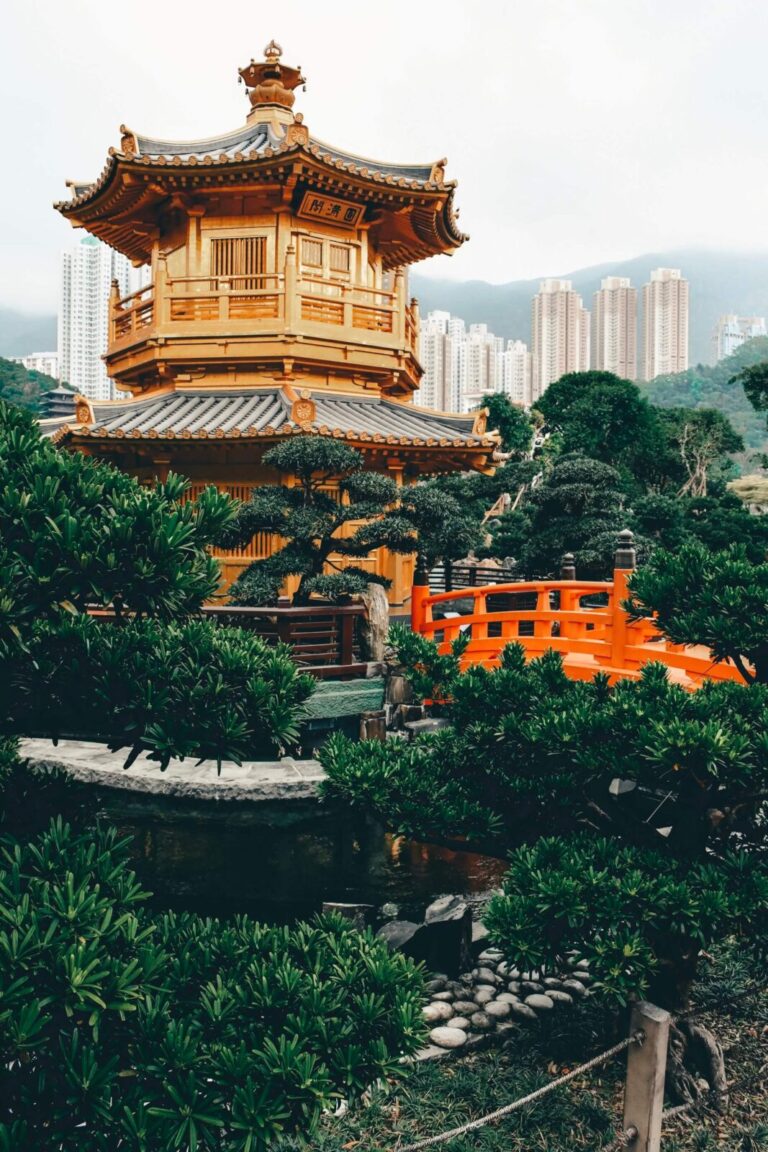 Nan Lian Garden is one of the most popular tourist attractions in Hong Kong located in Kowloon.