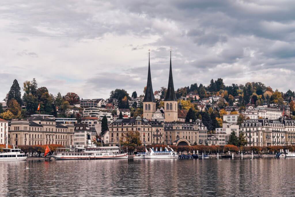 Luzern is one of the most beautiful cities in Switzerland and a popular stop on a Switzerland itinerary. 