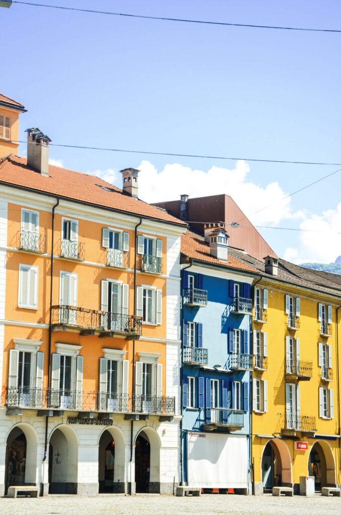 Locarno is located in the Italian-speaking canton of Ticino, Switzerland.