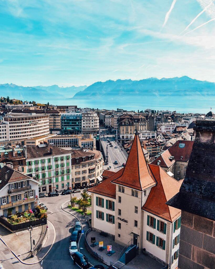 Exploring old town is one of the best things to do in Lausanne, Switzerland.