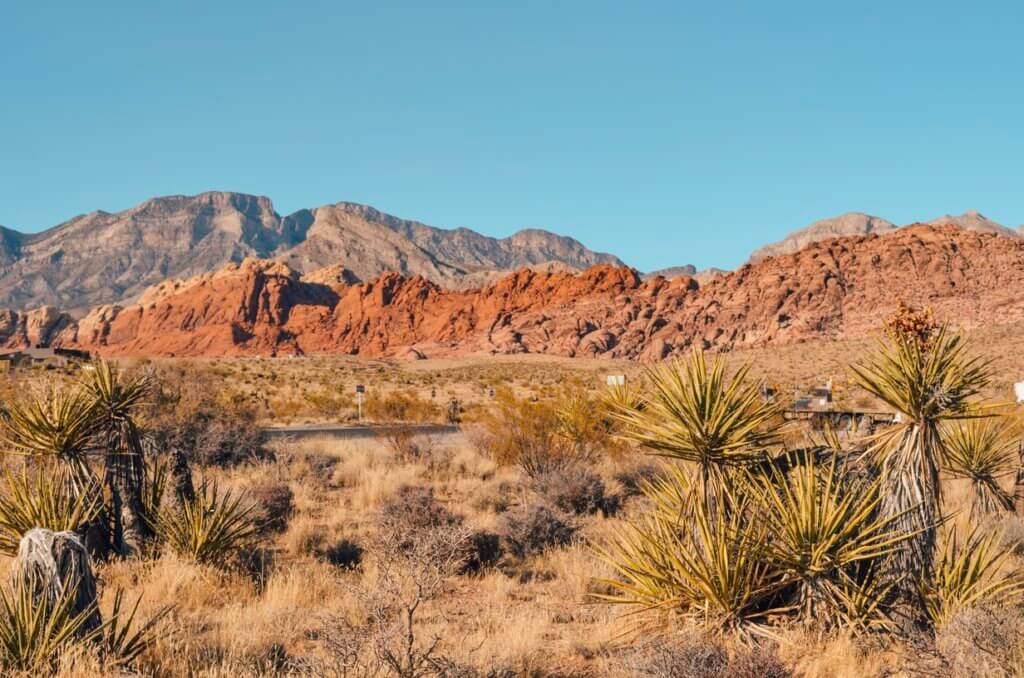 Red Rock Canyon National Recreation Area is one of the most popular places to visit near Las Vegas by car.