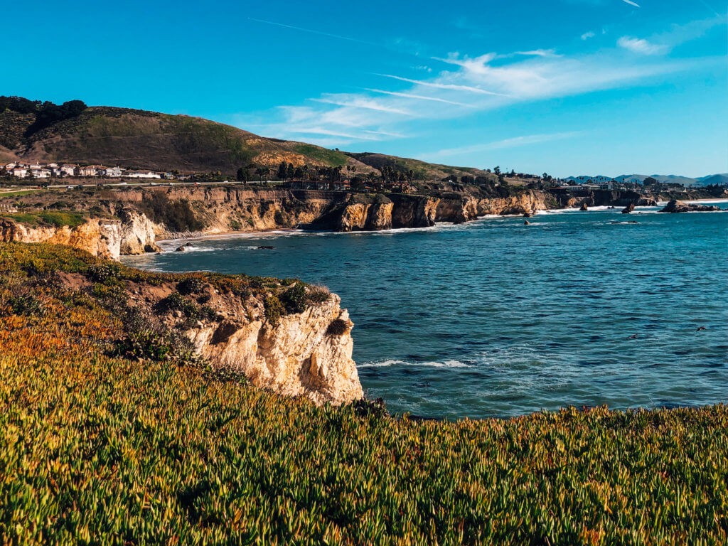 Visiting Shell beach is one of the best things to do in San Luis Obispo in December.