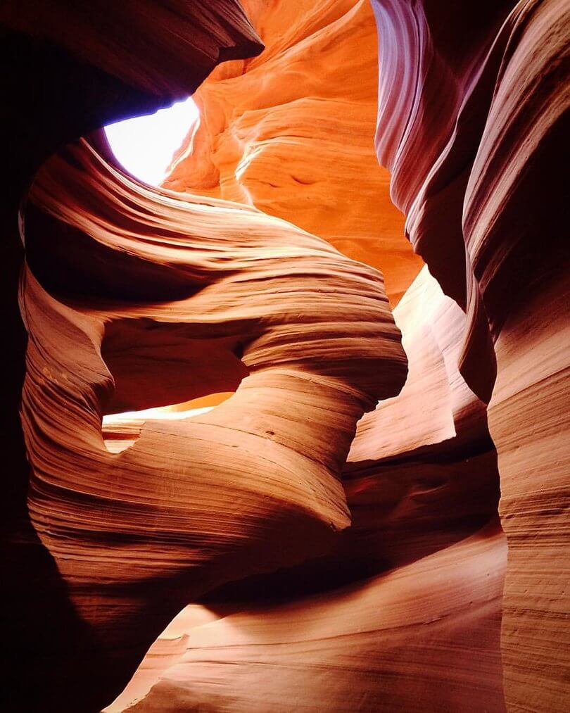 Antelope Canyon is one of the highlights of Page, a small town located in northern Arizona. 