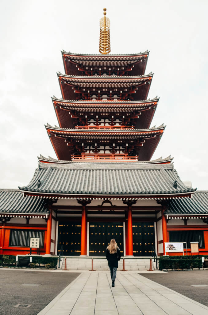 Visiting Senso-Ji temple on your first time Tokyo trip