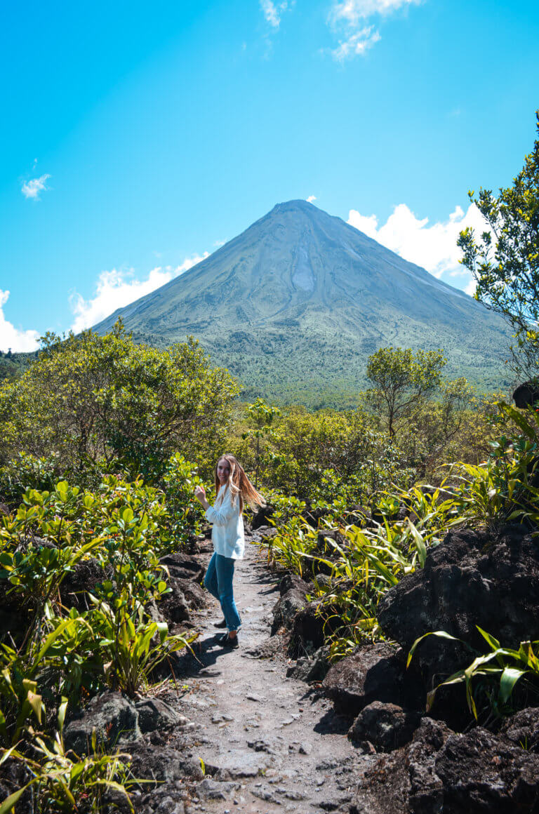 Arenal National Park is one of the most scenic places in Costa Rica that attracts millions of visitors.