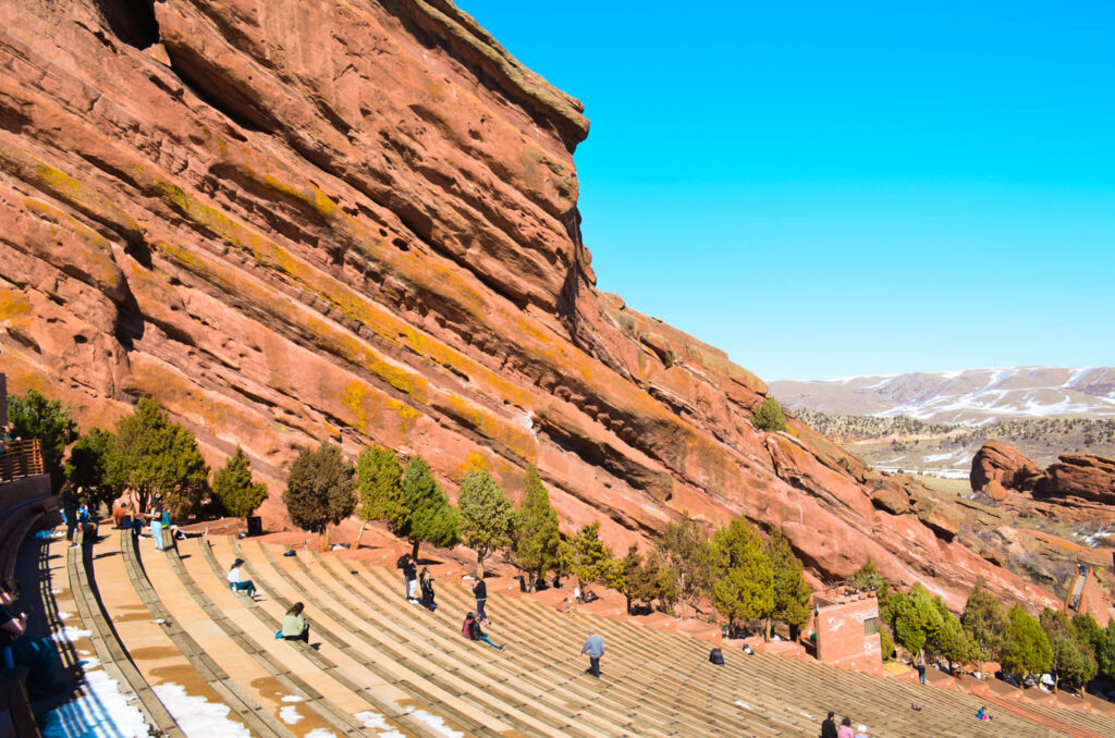 Red Rock Amphitheater is one of the best places to visit near Denver by rental car.