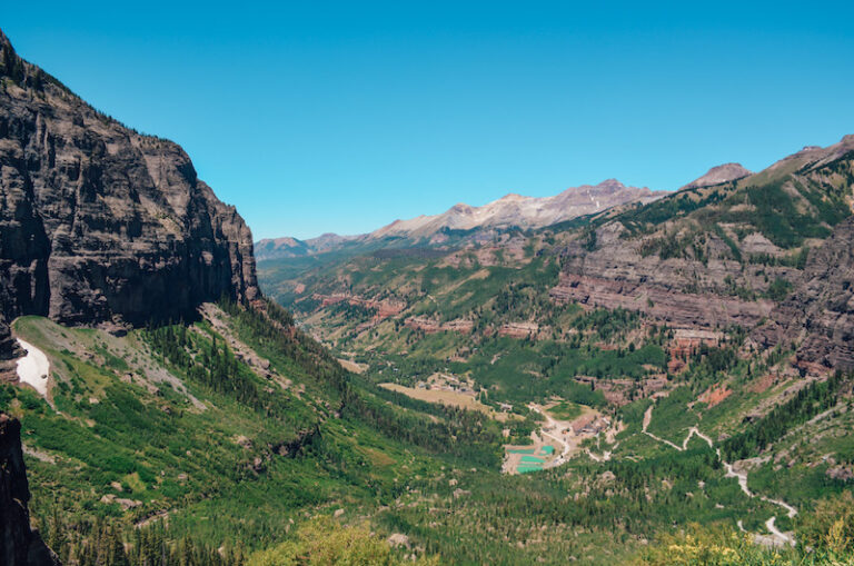 Telluride is a small mountain town in Southwest Colorado that offers amazing outdoor opportunities year-round like hiking, skiing and backcountry camping. 