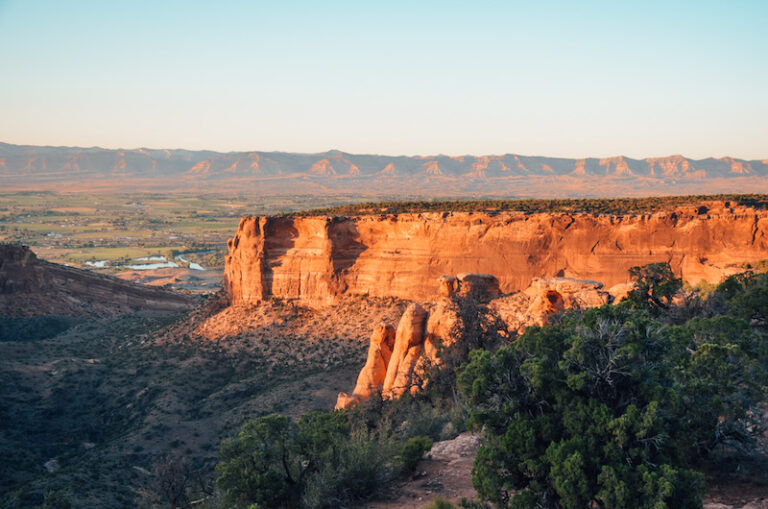 Colorado National Monument is one of the best places to visit in Colorado for camping and stargazing 