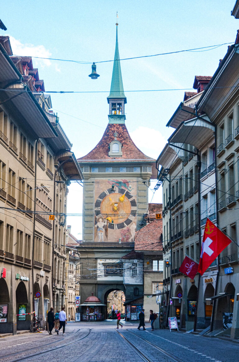 Zytglogge is one of the highlights of Bern, and you can visit it with a guided tour during 10 days in Switzerland.