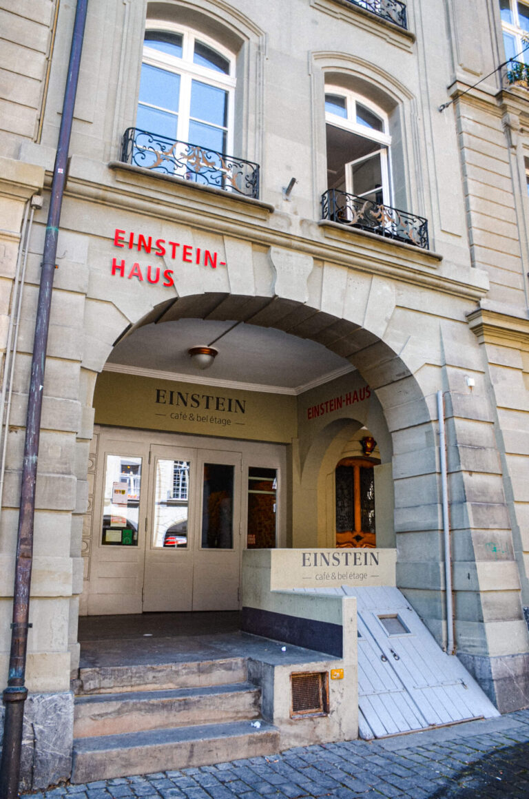 Einstein House is one of the most popular historic landmarks in Bern.