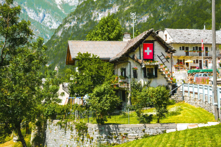 Valley Verzasca is one of the best places to visit in Ticino, Switzerland for hiking.