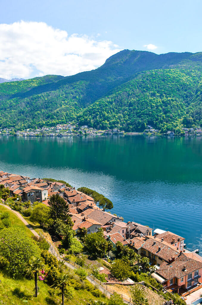 Morcote is a small lakeside town in Ticino that's often called one of the most beautiful places in Switzerland
