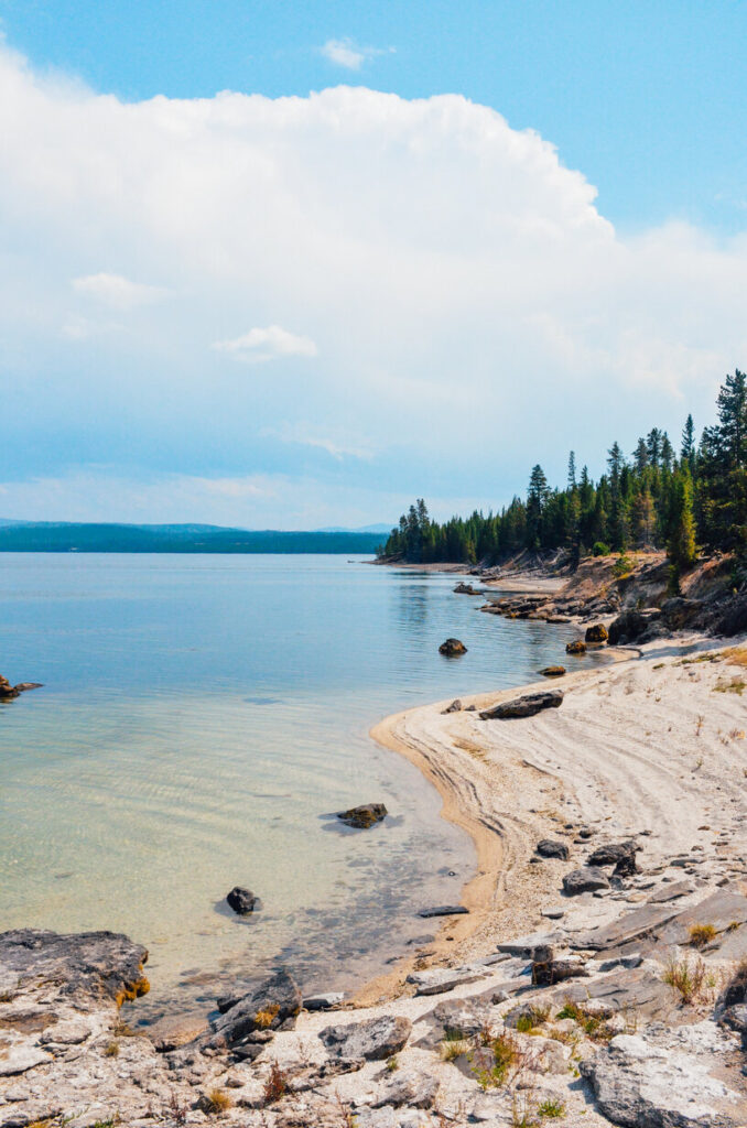 Yellowstone Lake is a perfect stop on your yellowstone itinerary