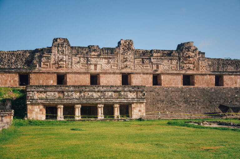 Uxmal Mayan ruins is one of the best places to visit in Yucatan.