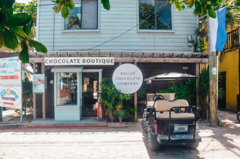 Trying Belizean chocolate is one of the best things to do on Caye Ambergris, Belize