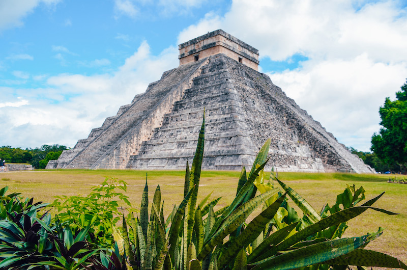Chichen Itza is one of the most popular landmarks in Yucatan, Mexico