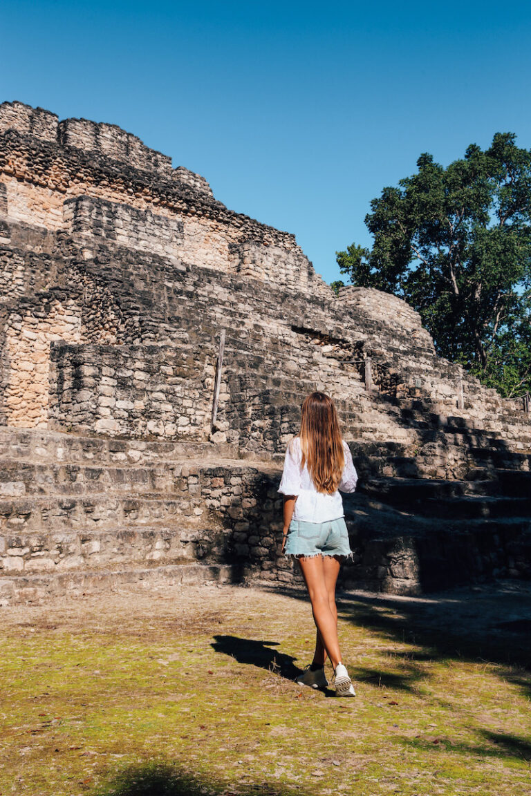 Chacchoben is one of the best Mayan ruins near Bacalar that makes for a perfect mini trip. 