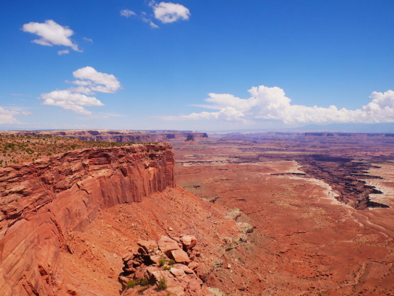 Located near Moab, Canyonlands is one of the least popular national parks near Las Vegas due to its remote location. 
