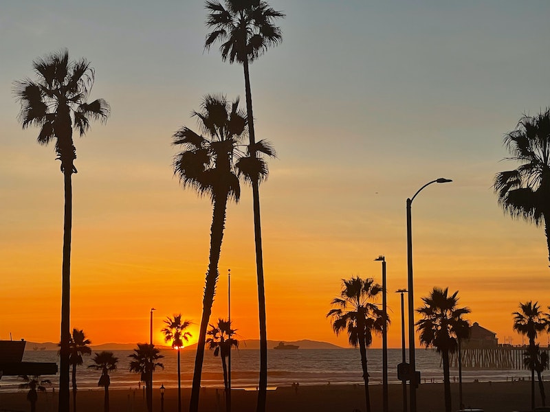 Orange County is one of the most popular places to visit near Los Angeles that's home to nearly 30 miles of stunning beaches and some of the best surfing in Southern California 