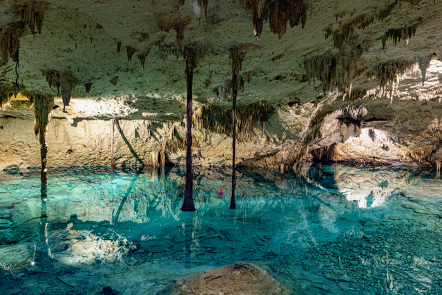 Exploring cenotes is one of the best things to in Yucatan