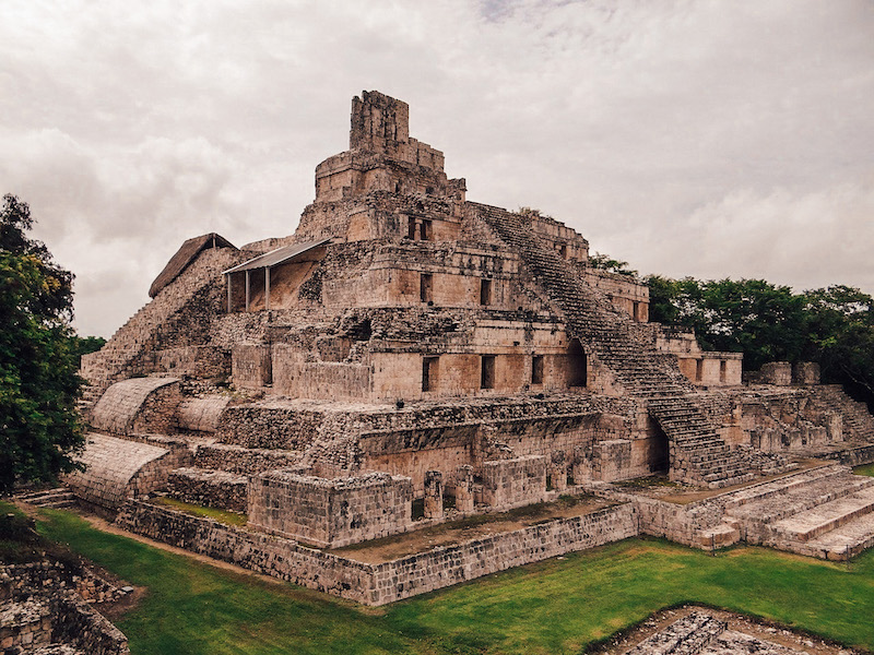 Edzna Mayan Ruins in Campeche