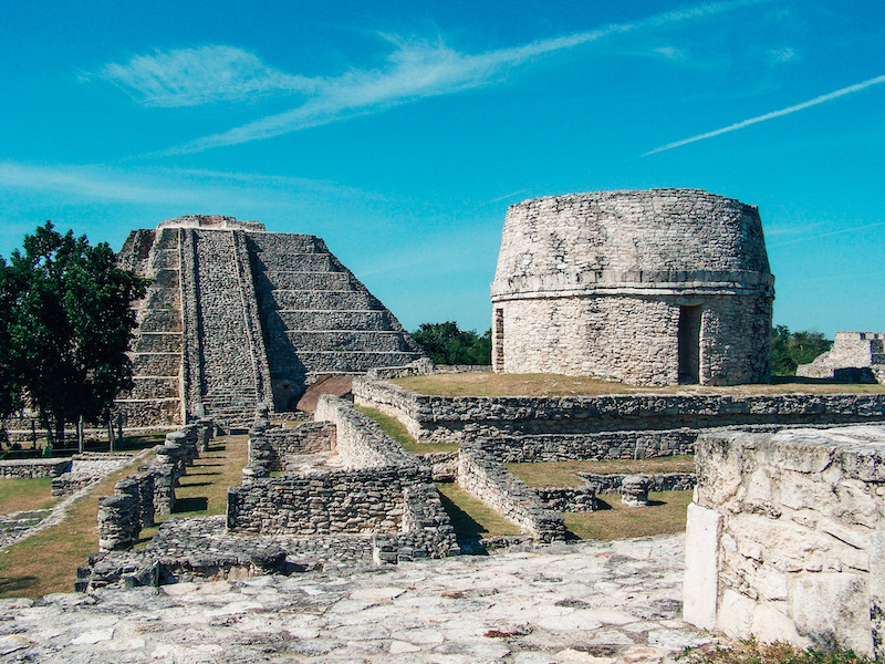 Mayapan is one of the least visited Mayan ruins in Mexico's Yucatan Peninsula