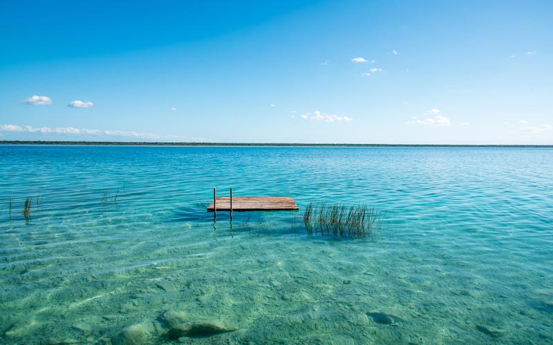 Azul No Me Olvides is one of the most popular hotels in Bacalar 