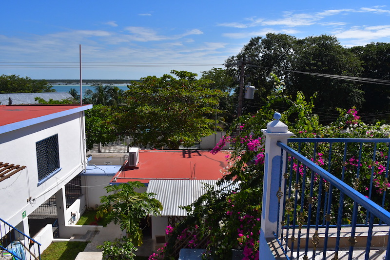 Casa Poblana is one of the best budget hotels near Bacalar lagoon.