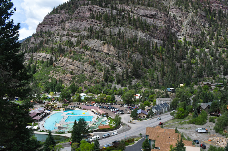 Ouray is home to some of the best hot springs in Colorado