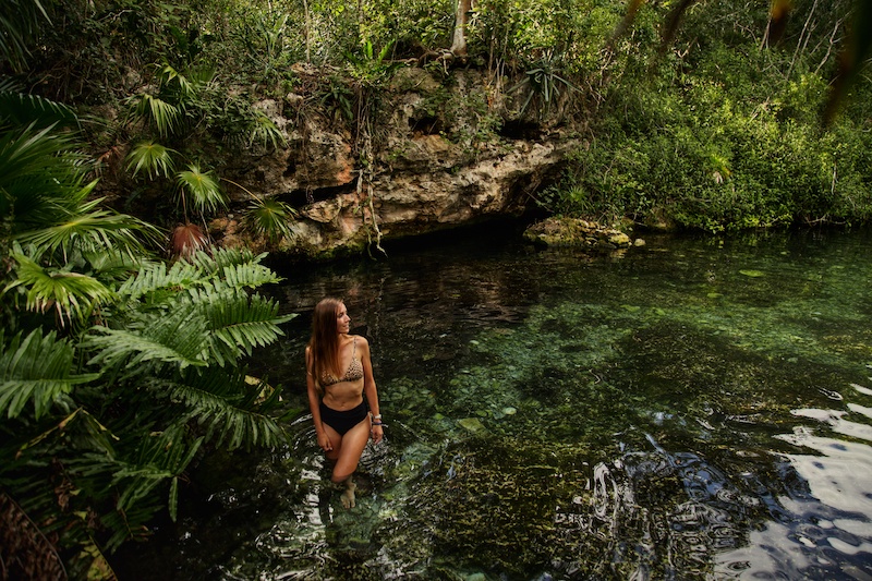 Tulum is home to some of the best cenotes in Yucatan