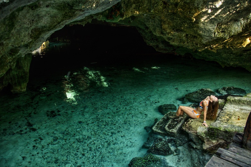 Gran Cenote is one of the busiest Tulum Cenotes that is best visited early morning. 
