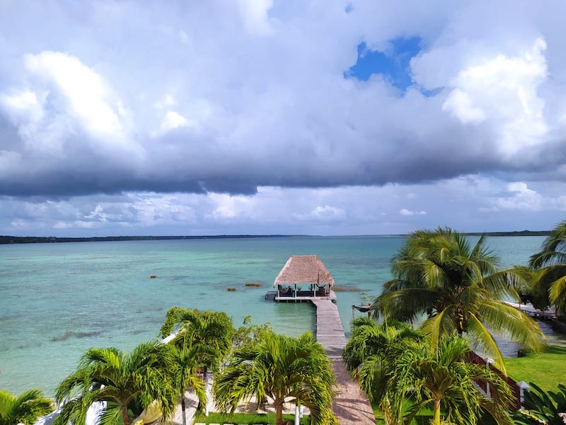 Casita Maya Bacalar is one of the best hotels on the Bacalar lagoon