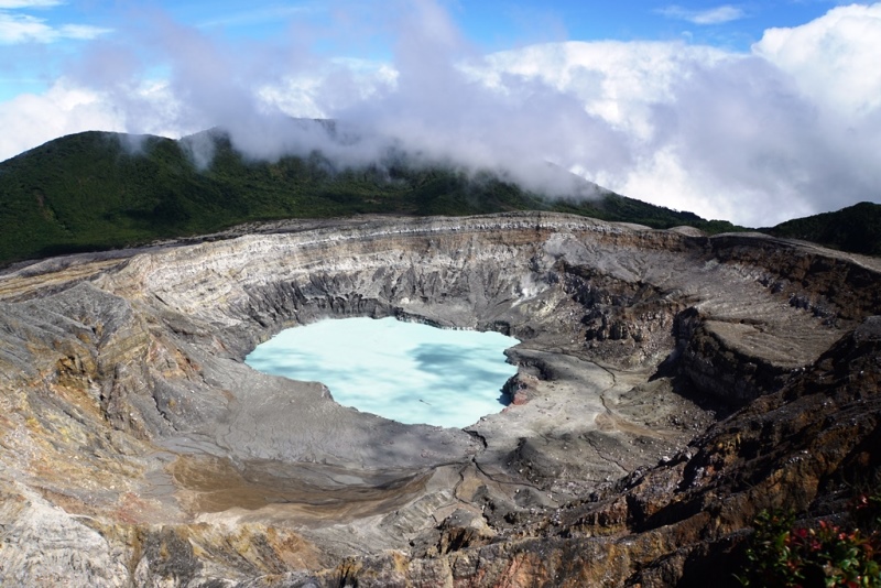 Poas Volcano is one of the best places to visit in Costa Rica off the beaten track.