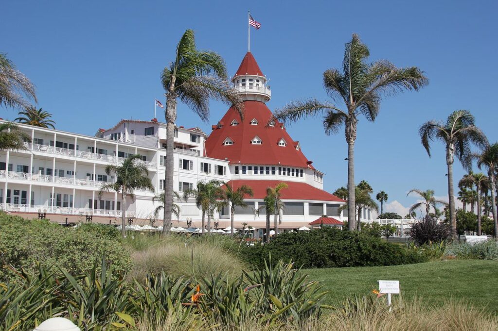 Located across the bridge from downtown San Diego, Coronado Island is a perfect Southern California weekend getaway.