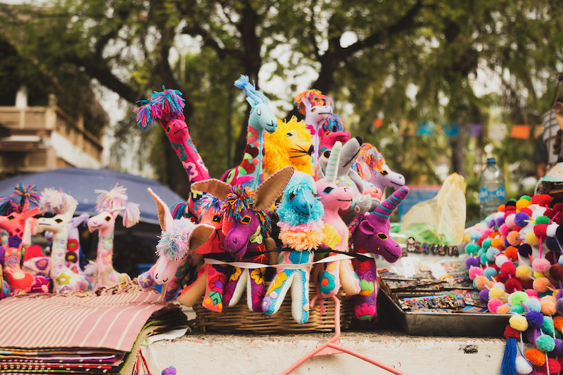 Sayulita boasts a colorful artisan market where you can get cool souvenirs and presents for your friends and family