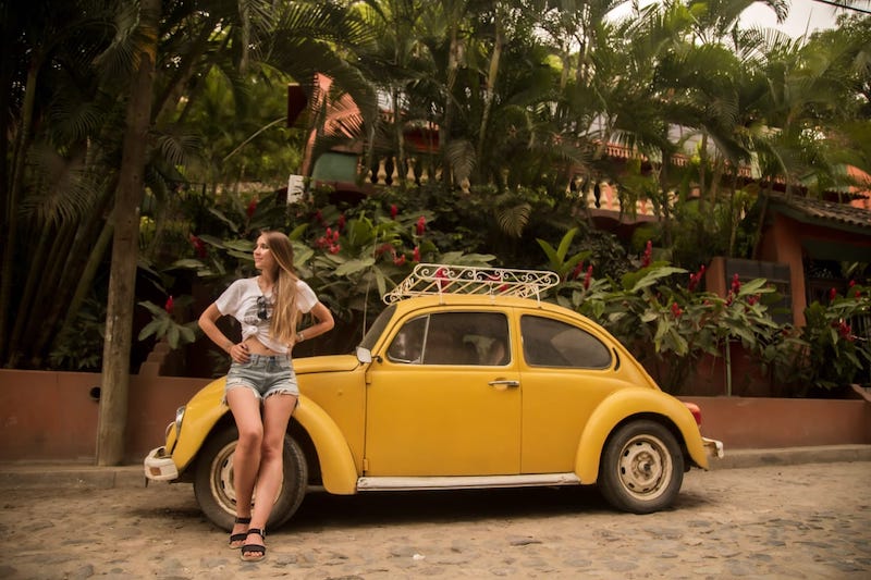 Exploring local streets on foot is one of the best things to do in Sayulita for first-time visitors. 