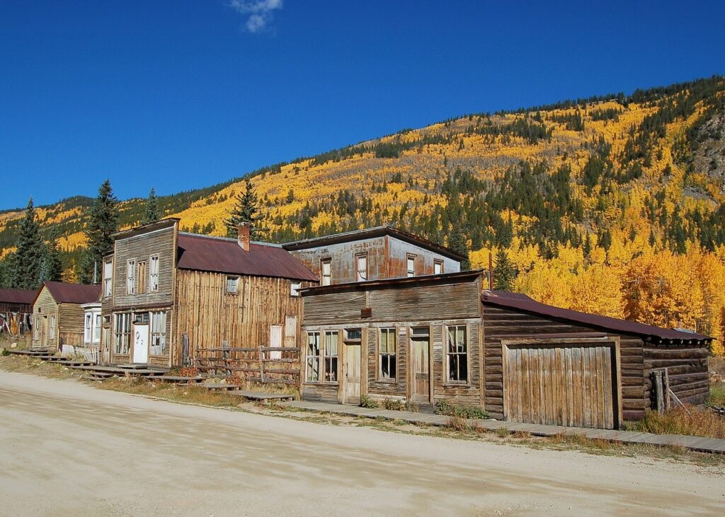 Visiting Ashcroft ghost town is one of the most popular things to do in Aspen in summer