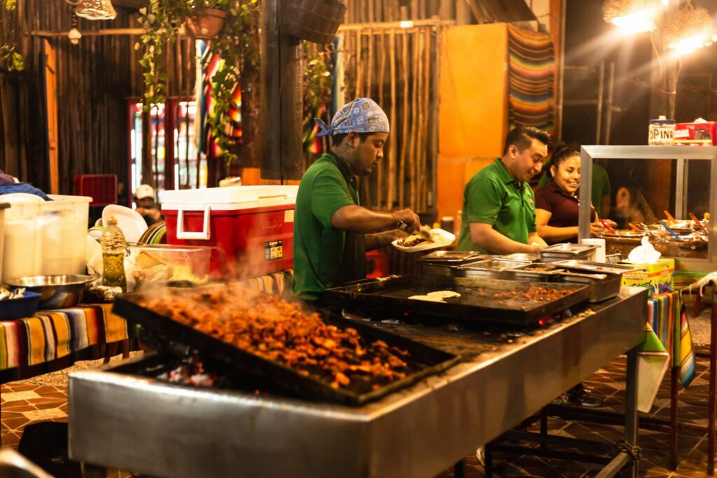 A street food adventure is one of the most popular tours from Cancun.