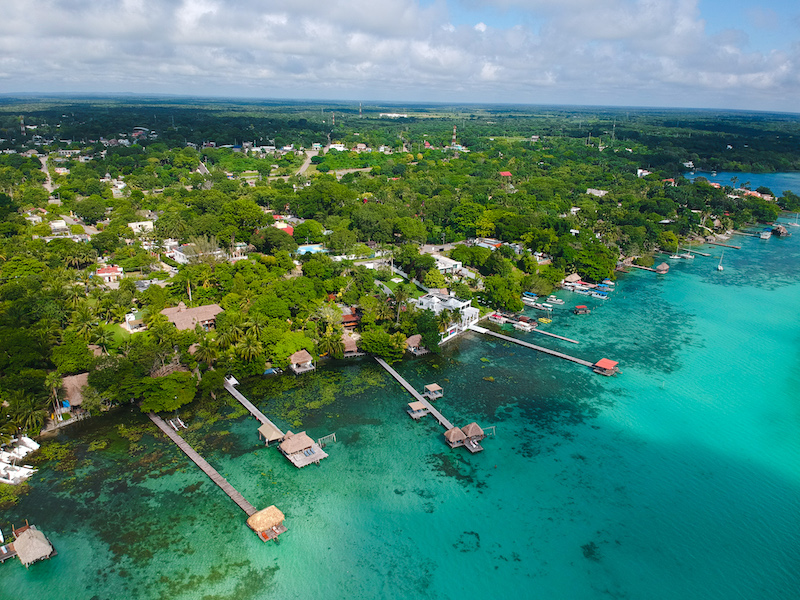 Taking Bacalar boat tours is perfect way to avoid seaweed in Tulum 