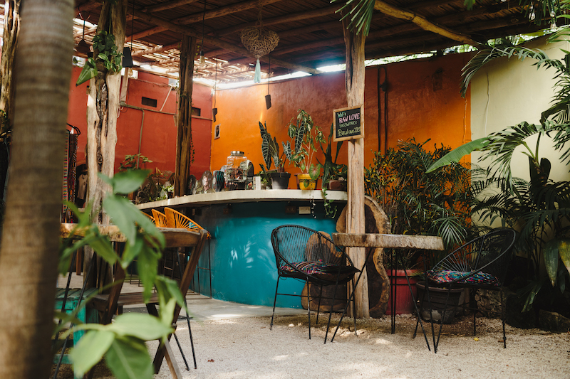 Raw Love is one of the best restaurants in Tulum for gluten free and vegan food