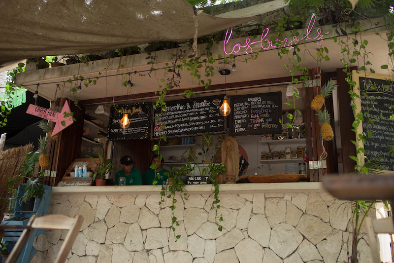 Best places to eat in Tulum for vegans.