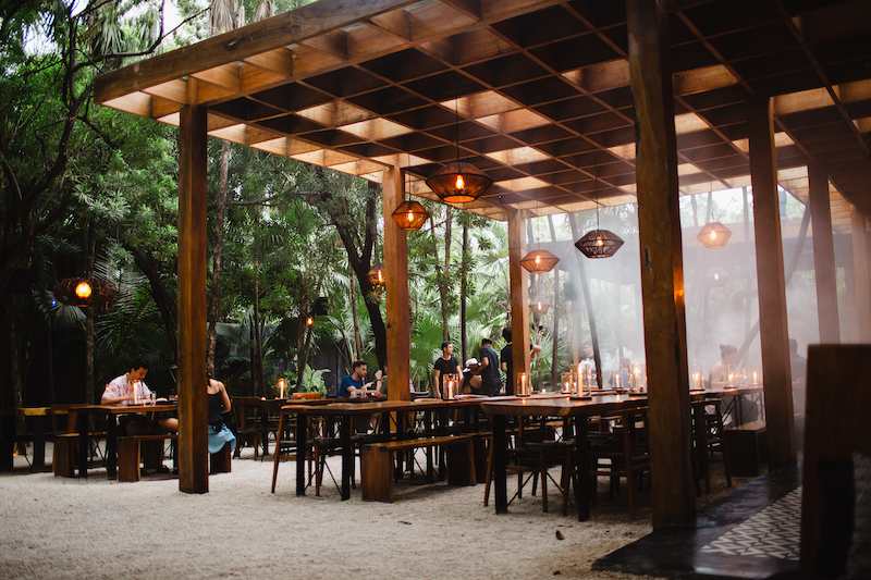 Arca is one of the best restaurants in Tulum Hotel Zone famous for its upscale dining options.