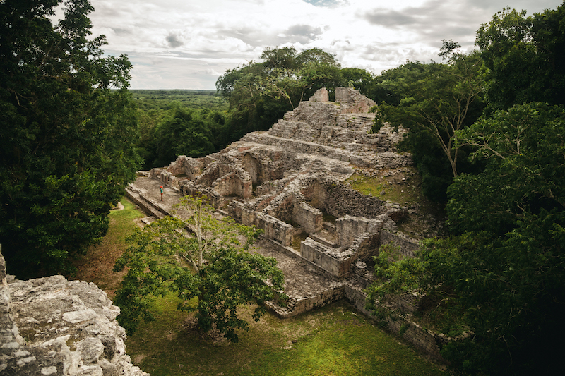 Xpujil is a small town in the state of Campeche that is home to some of the best Mayan ruins in Yucatan.