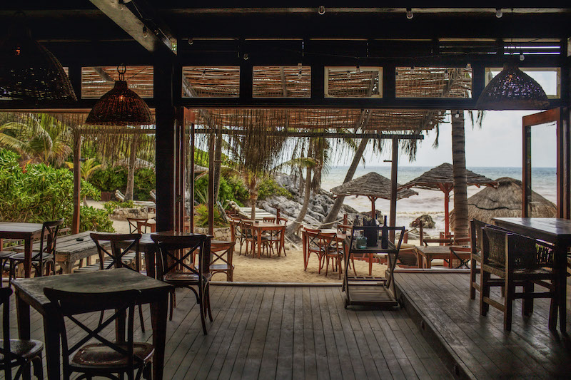 Mina offers some of the best seafood in Tulum 