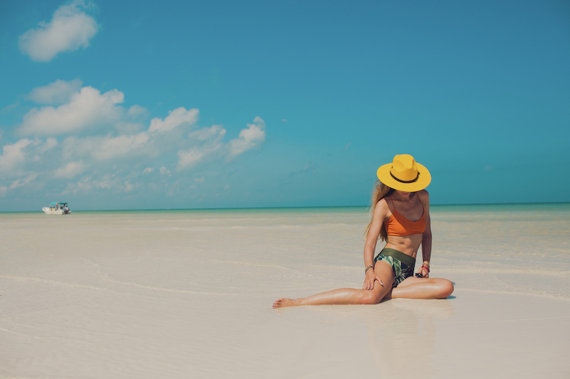 Enjoying Isla Holbox beaches is one of the best things to do in Holbox Island